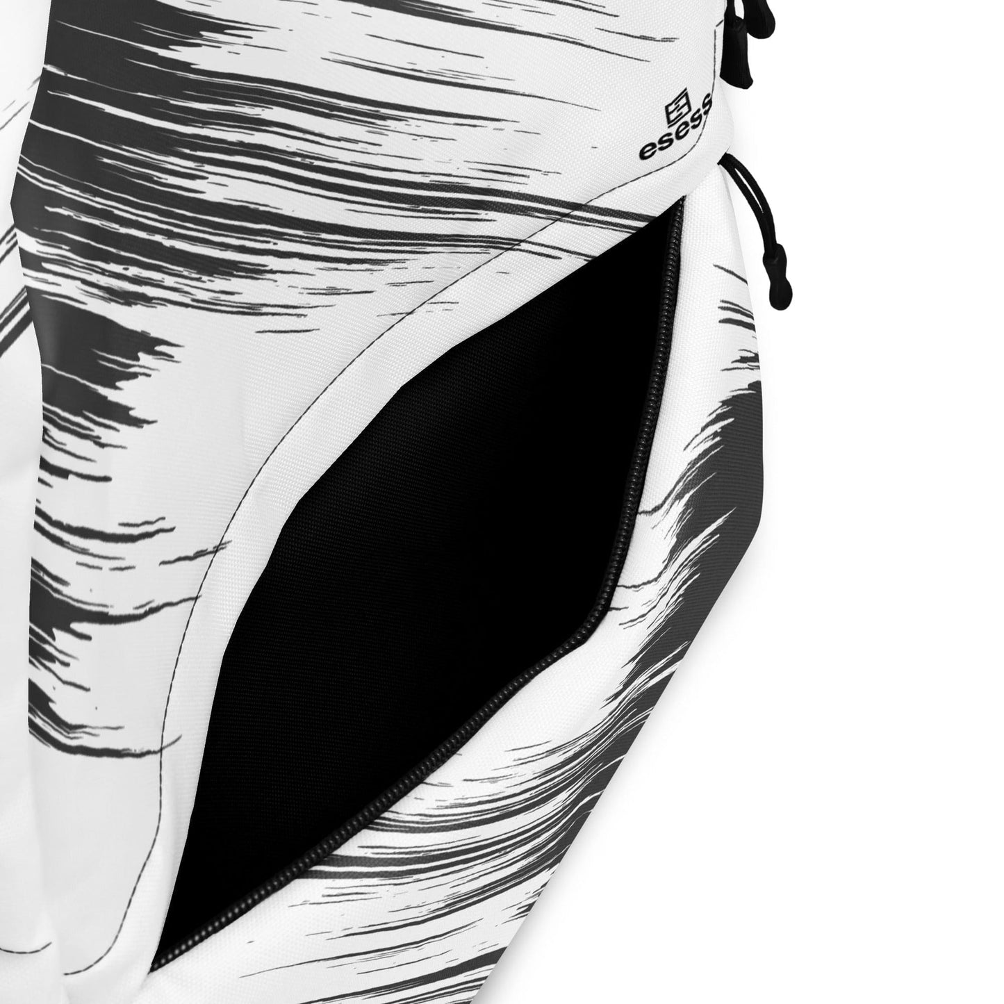 esess Mid Backpack Black/White