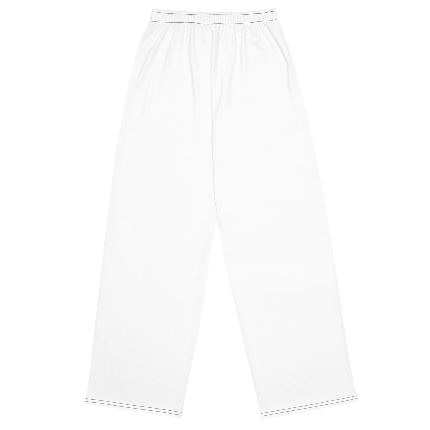 esess Unisex Wide-leg Pants White