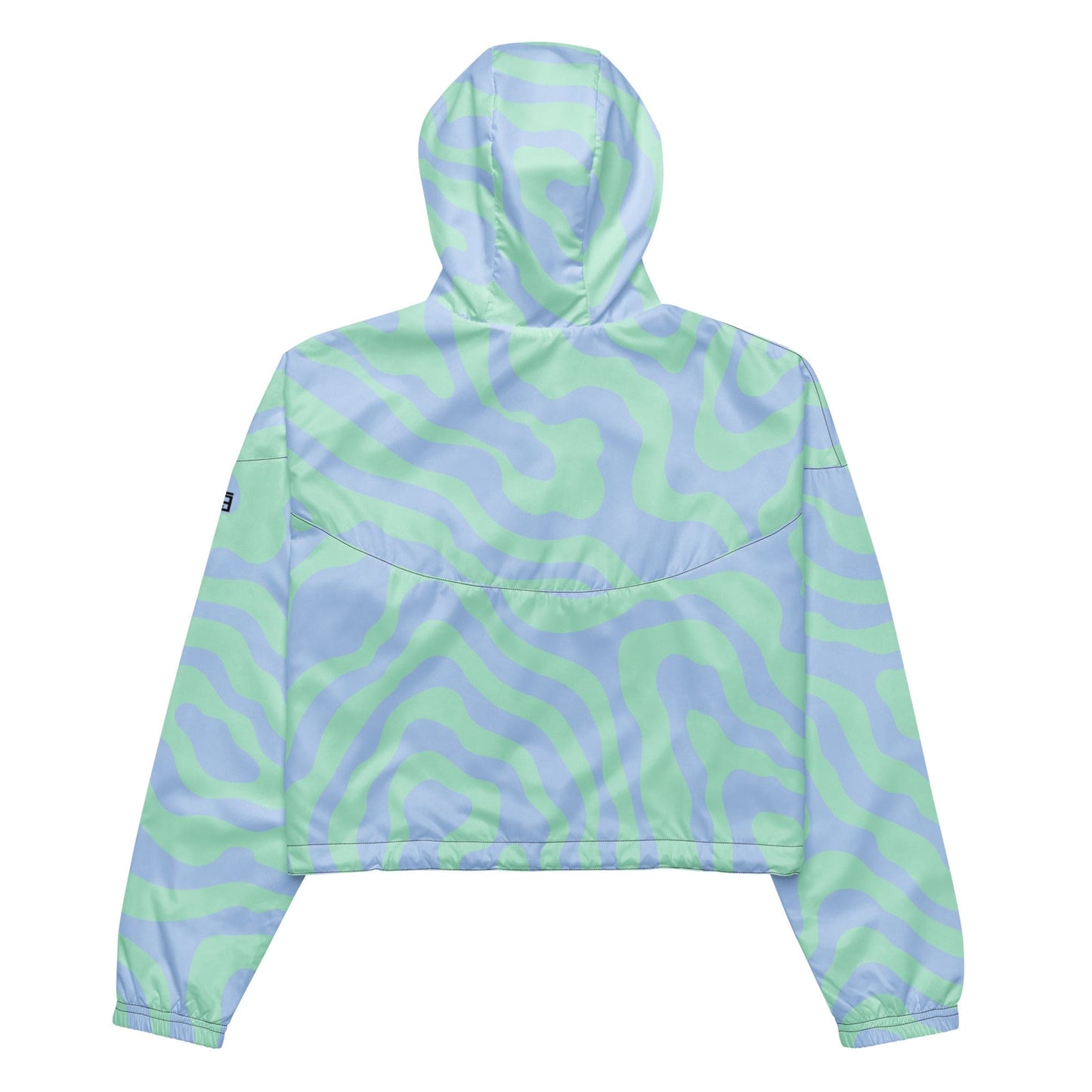 esess Women’s cropped windbreaker Blue
