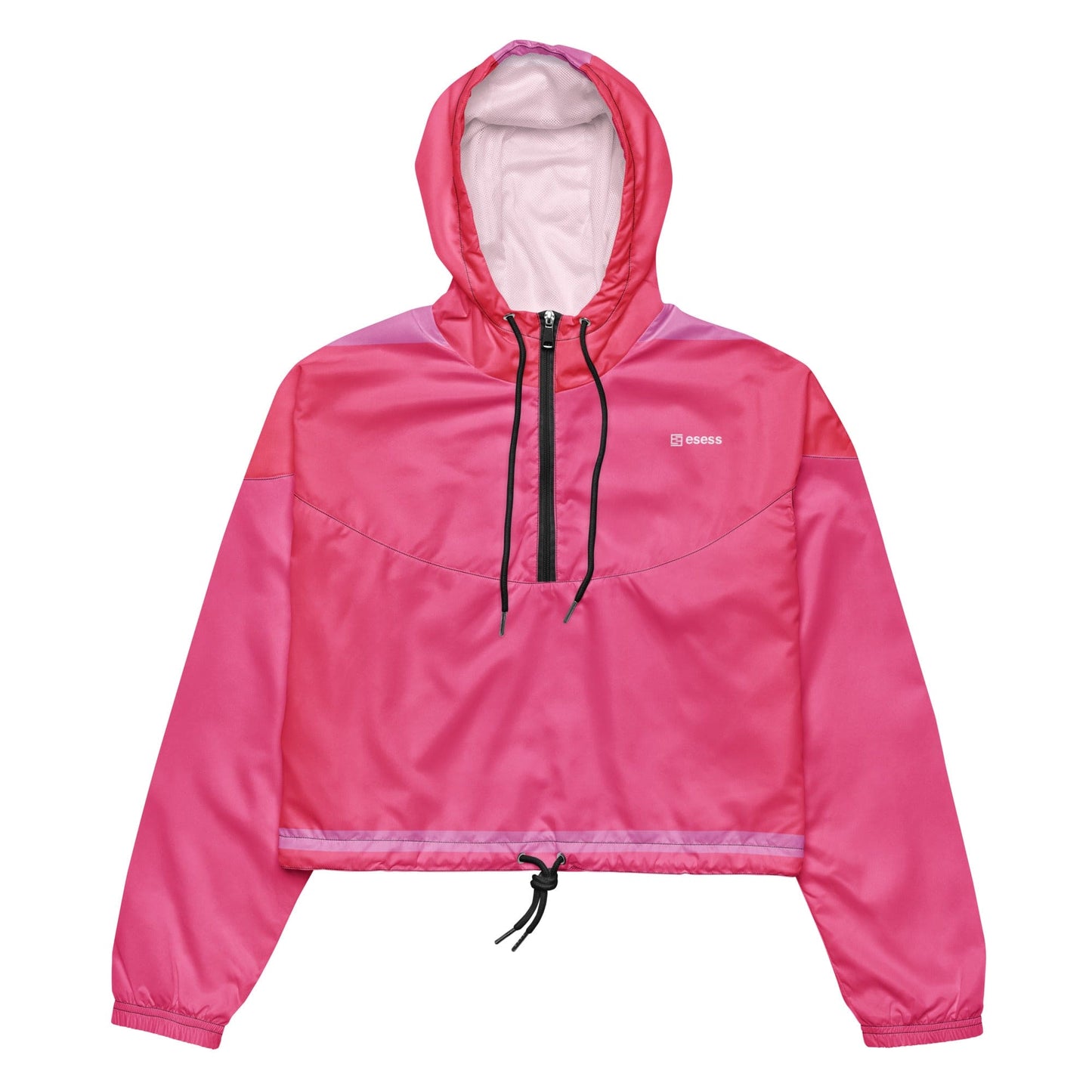 esess Women’s cropped windbreaker Pink
