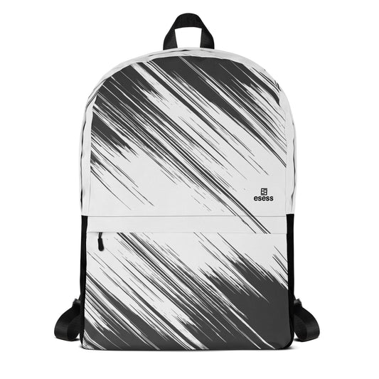 esess Mid Backpack Black/White