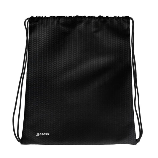 esess Drawstring Bag Black