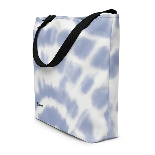 esess Large Tote Bag Blue