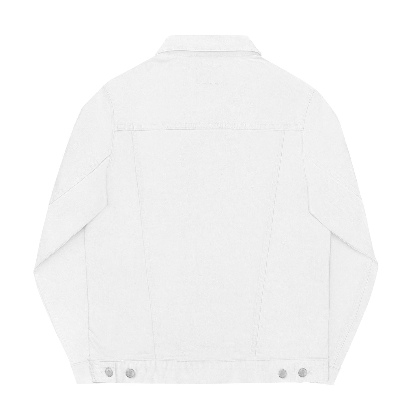 esess Unisex Denim Jacket White