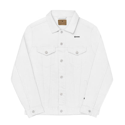 esess Unisex Denim Jacket White